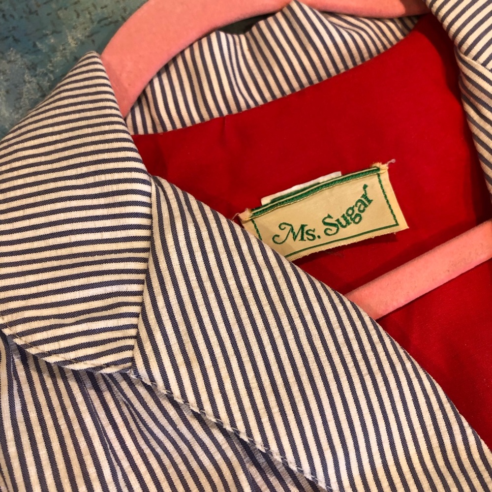 Ms. Sugar Pin Striped Dress